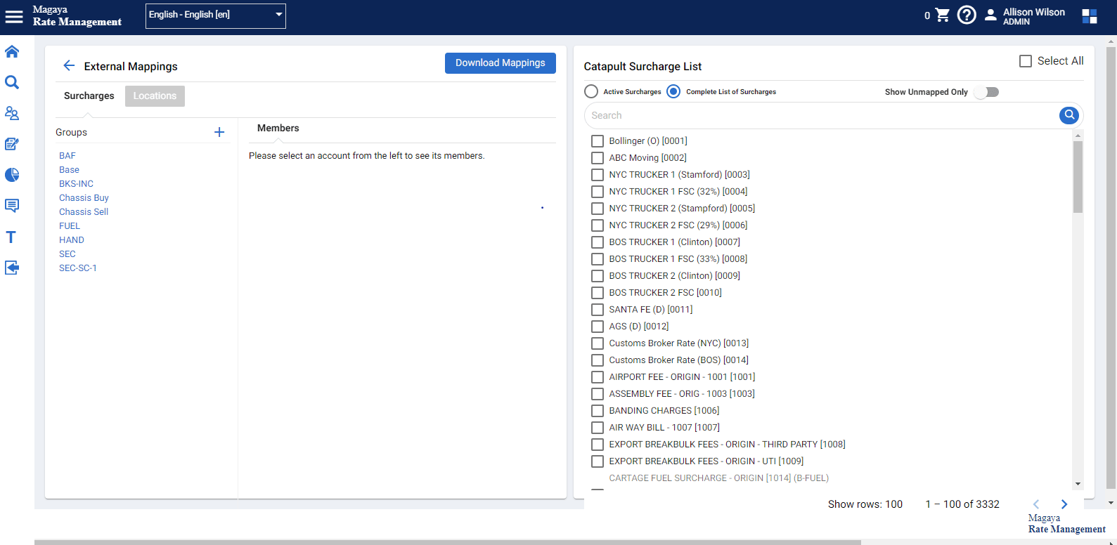 External Mappings