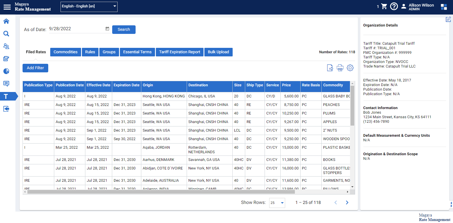 FMC Filing