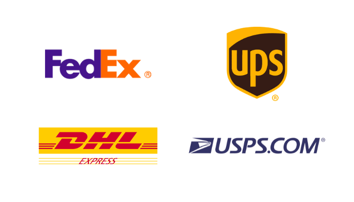 Logos des transporteurs