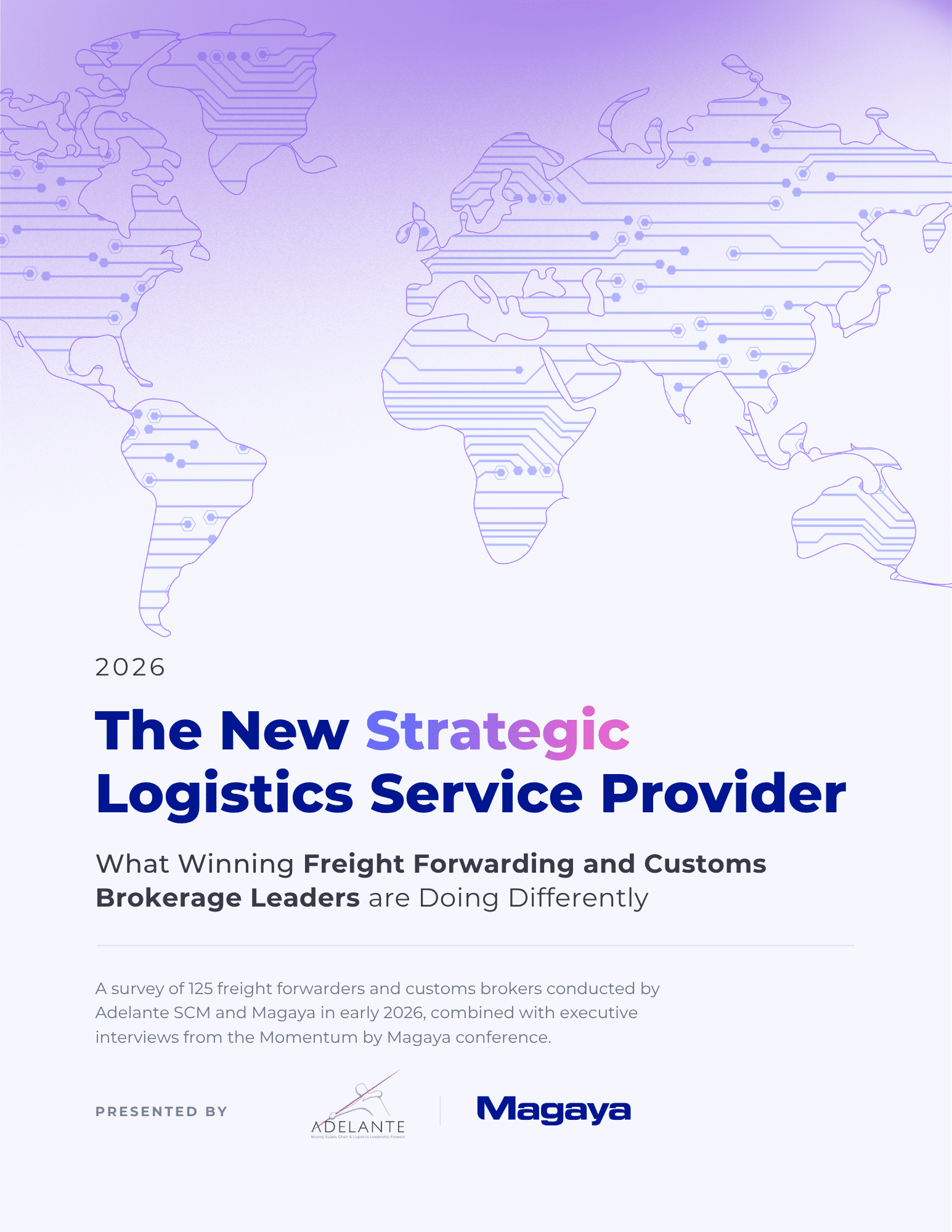 The New Strategic Logistics Service Provider Cover
